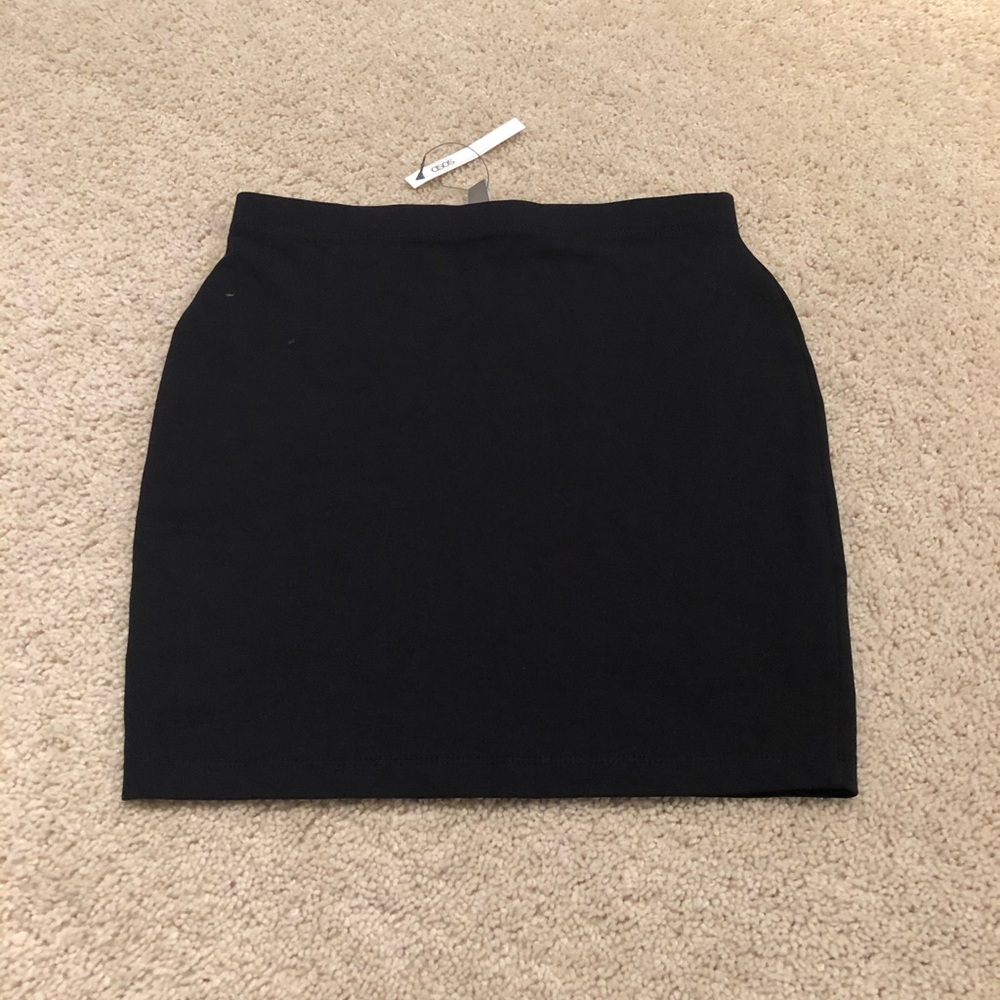 ASOS mini black skirt